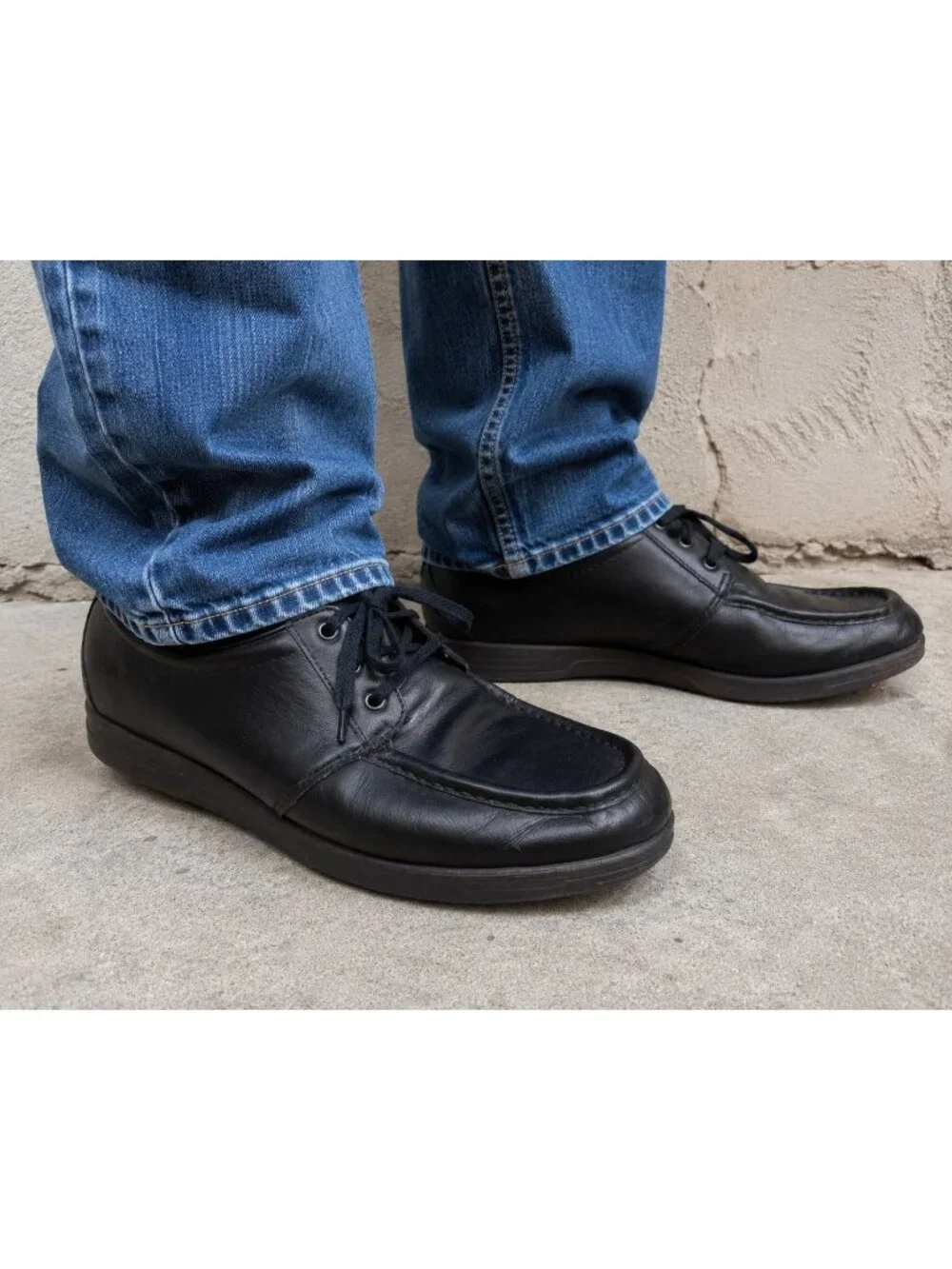 Red Wing Mens Black Leather Shoes 8611 13 D Oxford lace Up Loafers Walking Shoe